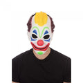 Front - Bristol Novelty Unisex Adults Disturbed Clown Halloween Mask