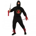 Front - Bristol Novelty Mens Ninja Costume