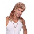 Front - Bristol Novelty Mens Two Tone Mullet Wig