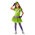 Front - Batman Girls Riddler Costume