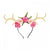 Front - Bristol Novelty Antler Flower Headband