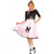 Front - Bristol Novelty Womens/Ladies Sock Hop Sally Costume