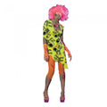 Front - Bristol Novelty Womens/Ladies Neon Rave Zombie Costume