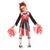 Front - Bristol Novelty Girls Zombie Cheerleader Costume