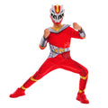 Front - Power Rangers Childrens/Kids Cosmic Fury Red Power Ranger Costume