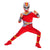 Front - Power Rangers Childrens/Kids Cosmic Fury Red Power Ranger Costume