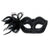 Front - Bristol Novelty Black Eyemask With Side Decoration