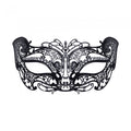 Front - Bristol Novelty Unisex Adults Filigree Jewel Metal Cat Mask