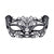 Front - Bristol Novelty Unisex Adults Filigree Jewel Metal Cat Mask