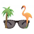 Front - Bristol Novelty Unisex Adults Flamingo Palm Tree Glasses