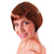 Front - Bristol Novelty Womens/Ladies Flirty Flick Wig