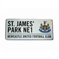 Front - Newcastle Metal Street Sign