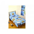 Front - Manchester City FC Official Football Patch Single Duvet And Pillow Set