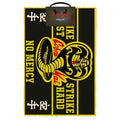 Front - Cobra Kai No Mercy Door Mat