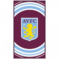 Front - Aston Villa FC Pulse Bath Towel