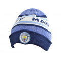 Front - Manchester City FC Unisex Adult Beanie