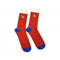 Red-Navy - Front - Unisex Adult No 1 Fan Socks