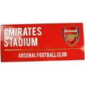 Front - Arsenal FC Emirates Stadium Plaque