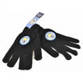 Front - Manchester City FC Official Football Knitted Gloves