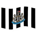 Black-White-Blue - Back - Newcastle United FC Stripe Flag