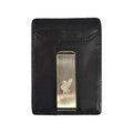 Front - Liverpool FC Leather Money Clip Wallet