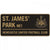 Front - Newcastle United FC Metal Two Tone Street Sign