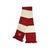 Front - Arsenal FC Retro Emblem Jacquard Knitted Scarf