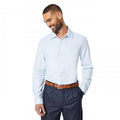 Front - Burton Mens Twill Slim Formal Shirt