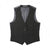 Front - Burton Mens Essential Slim Waistcoat