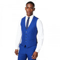 Front - Burton Mens Slim Waistcoat