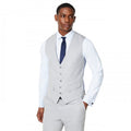 Front - Burton Mens Tailored Waistcoat