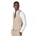 Front - Burton Mens End On End Waistcoat