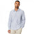 Front - Burton Mens Stripe Linen Long-Sleeved Shirt