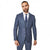 Front - Burton Mens Linen Effect Suit Jacket