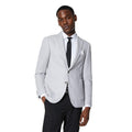 Front - Burton Mens Pique Jersey Patch Pocket Suit Jacket