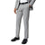 Front - Burton Mens Textured Semi Plain Suit Trousers