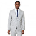 Front - Burton Mens Tailored Wedding Suit Jacket