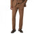 Front - Burton Mens Weave Plain Slim Suit Trousers