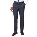 Front - Burton Mens Puppytooth Slim Suit Trousers