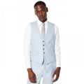 Front - Burton Mens Tailored Waistcoat