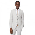 Front - Burton Mens Linen Suit Jacket