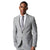 Front - Burton Mens Textured Single-Breasted Suit Jacket