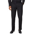 Front - Burton Mens Smart Tailored Suit Trousers