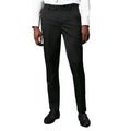 Front - Burton Mens Tailored Waistband Skinny Tuxedo Trousers