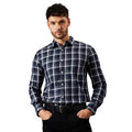 Front - Burton Mens Checked Long-Sleeved Shirt