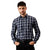 Front - Burton Mens Checked Long-Sleeved Shirt