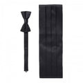 Front - Burton Mens Tie & Cummerbund Set