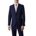 Front - Burton Mens Marl Slim Suit Jacket