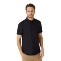 Front - Burton Mens Oxford Slim Short-Sleeved Shirt