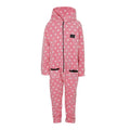 Lavish Lilac - Front - Supreme Products Childrens-Kids Dotty Fleece Jumpsuit